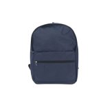 AKBEZ - Promotional 15" 300D Polyester Backpack - Navy Blue - Image 3