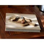 CUCINA - eco-neutral® Wooden Serving Board with 2 Knives - Image 8