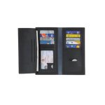 TRENTO - PU Suit Coat Wallet - Black - Image 4