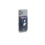 MARZ - Santhome® Magnetic Phone Cardholder with Santhome Tag Pocket - Navy Blue - Image 2