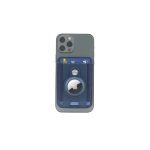 MARZ - Santhome® Magnetic Phone Cardholder with Santhome Tag Pocket - Navy Blue - Image 5