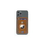MARZ - Santhome® Magnetic Phone Cardholder with Santhome Tag Pocket - Tan - Image 4