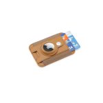 MARZ - Santhome® Magnetic Phone Cardholder with Santhome Tag Pocket - Tan - Image 6