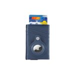 TROMSI - Santhome® PU Card Holder with Santhome Tag pocket - Navy Blue - Image 7