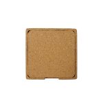 TEREVI - eco-neutral set of 4 Cork Coasters with Cork Stand - Image 5