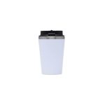 MOSS - Giftology Steel/PP Double Wall Tumbler - 350ml - White - Image 2