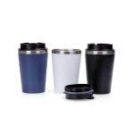 MOSS - Giftology Steel/PP Double Wall Tumbler - 350ml - White - Image 8