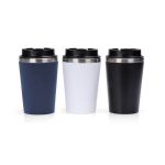 MOSS - Giftology Steel/PP Double Wall Tumbler - 350ml - Navy Blue - Image 6