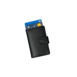REINE - Set of RFID Card Holder, Key Chain and Pen - Black - Image 7