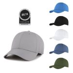 DELTA - Santhome® DryNCool® Performance Stretch-Fitted Cap - Black - Image 2