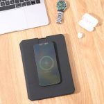 ONEX - CHANGE ZERO Recycled 10000mAh 15W MagSafe Wireless A5 Organizer 32GB - Black - Image 4