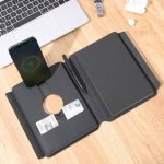ONEX - CHANGE ZERO Recycled 10000mAh 15W MagSafe Wireless A5 Organizer 32GB - Black - Image 6