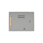 BLACE - CHANGE ZERO Recycled PU 15W Wireless Mousepad & Desk Organizer - Grey - Image 2