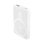 TARRENZ - Giftology 5000 mAh Magnetic Wireless Powerbank - White - Image 3