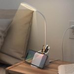 ALMERE - Giftology 3-in-1 Desk Lamp with 15W Wireless Charger & Pen Holder - White - Image 5