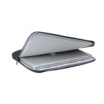 SALCEA - Santhome® 15" Laptop Sleeve - Black/Tan - Image 3