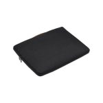 SALCEA - Santhome® 15" Laptop Sleeve - Black/Tan - Image 7