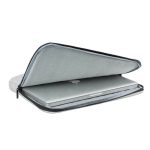 SALCEA - Santhome® 15" Laptop Sleeve - Grey/Tan - Image 2