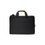 SLOTEN - Santhome® 15" Laptop Bag - Black/Tan - Image 3