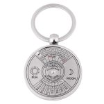 SLIGO - 50 Year Perpetual Calendar Keychain - Silver - Image 2