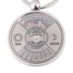 SLIGO - 50 Year Perpetual Calendar Keychain - Silver - Image 3