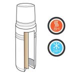 Swiss Peak ELITE - 1 L Copper Vacuum Flask - Black - Image 4