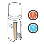 Swiss Peak ELITE - 0.5 L Copper Vacuum Flask - Black - Image 5