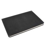 ORSHA - SANTHOME A5 rPET & FSC Certified Notebook - Black (Anti-Microbial) - Image 3