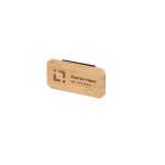 CESA - FSC-certified Sustainable Bamboo Name Badge with Magnet - Image 4
