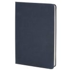 ORSHA - SANTHOME A5 rPET & FSC Certified Notebook - Navy Blue (Anti-Microbial) - Image 3