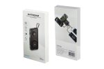 ROTTERDAM - @memorii® 10,000mAh Universal Wireless Powerbank with inbuilt cables - Black - Image 7