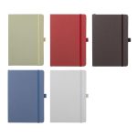 ABULA - eco-neutral® A5 Hard Cover Notebook & Pen Set - Kiwi Paper - Image 10