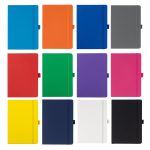 JURSI - Giftology A5 PU Notebook with Pen Loop - Ocean Blue - Image 5