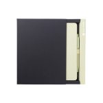 ABULA - eco-neutral® A5 Hard Cover Notebook & Pen Set - Kiwi Paper - Image 6