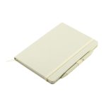 ABULA - eco-neutral® A5 Hard Cover Notebook & Pen Set - Kiwi Paper - Image 2
