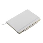 ABULA - eco-neutral® A5 Hard Cover Notebook & Pen Set - Corn Paper - Image 2