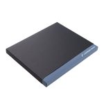 ABULA - eco-neutral® A5 Hard Cover Notebook & Pen Set - Lavender Paper - Image 6
