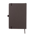 ABULA - eco-neutral® A5 Hard Cover Notebook & Pen Set - Coffee Paper - Image 3
