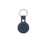 LEEVI - Santhome® PU Keychain with Santhome Tag pocket - Navy Blue - Image 2
