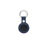 LEEVI - Santhome® PU Keychain with Santhome Tag pocket - Navy Blue - Image 3