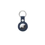 LEEVI - Santhome® PU Keychain with Santhome Tag pocket - Navy Blue - Image 4