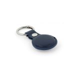 LEEVI - Santhome® PU Keychain with Santhome Tag pocket - Navy Blue - Image 5