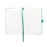 JURSI - Giftology A5 PU Notebook with Pen Loop - Green - Image 3