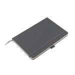 JURSI - Giftology A5 PU Notebook with Pen Loop - Grey - Image 4