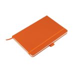 JURSI - Giftology A5 PU Notebook with Pen Loop - Orange - Image 3