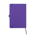 JURSI - Giftology A5 PU Notebook with Pen Loop - Violet - Image 2