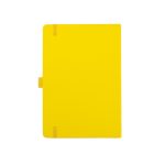JURSI - Giftology A5 PU Notebook with Pen Loop - Yellow - Image 2