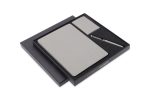 TESSIN - CHANGE ZERO Sustainable Gift Set with Refillable Notebook, Pen & Cardholder - Grey - Image 8