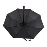 LORCH - Giftology Auto-Open 21" Umbrella with Sleeve - Black - Image 4
