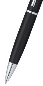 Cross Calais™ Matte Black with Polished Chrome Appointments Ballpoint Pen - Image 2